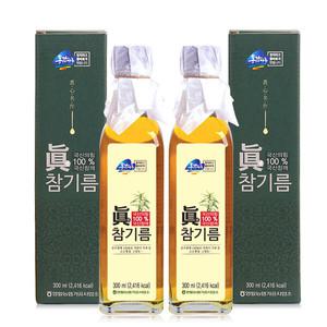 [영월농협] 동강마루 국내산 진참기름 300mlx2병