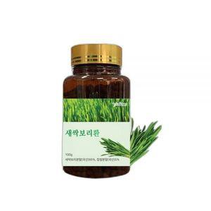 웰러스 새싹보리환 / 국내산 새싹보리분말 95%+찹쌀 5% 무합성첨가물 1통 x 100g 1개월분