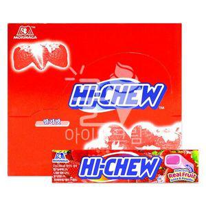 달콤사탕 하이츄 딸기맛 57g x 12개 (1BOX) 일본간식 하이츄 간식