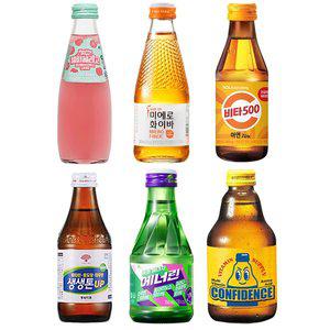 [기타]비타민병음료 6종 비타500아연/미에로화이바/헬씨올리고/생생톤up/에너린/컨피던스