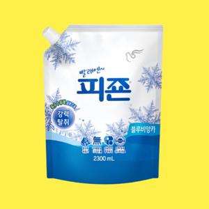 피죤 블루비앙카 2.3L 4개 섬유유연제