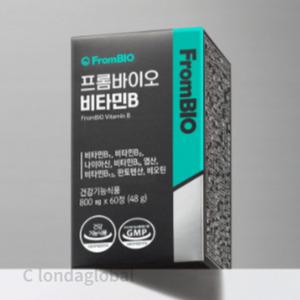프롬바이오 비타민B 판토텐산 비오틴 영양제 60정