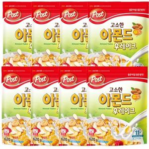 동서 포스트 고소한아몬드후레이크 620G x 8개