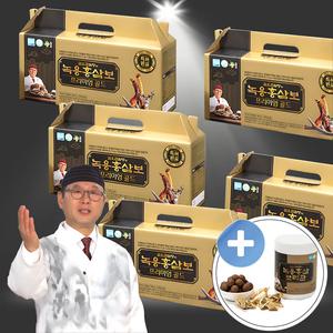 25년형 김오곤원장 녹용홍삼보 프리미엄 골드 5개월분 70mlX150포+보력환 30정
