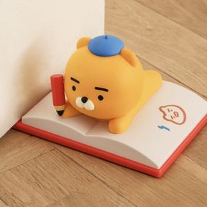 라이언 어피치 문고정 방문 바닥 도어스토퍼인형