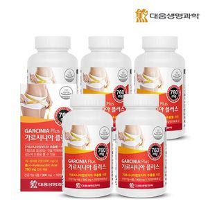 [NS홈쇼핑]대웅생명과학 가르시니아 플러스(900mgx112정) 5병(40주분)[24571801]