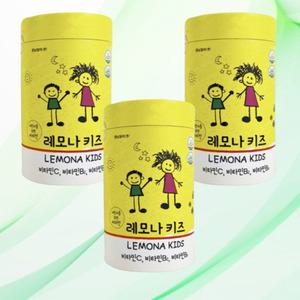 어린이비타민c 레모나키즈 츄어블 영양제 100정 유아 아기 아이 3개