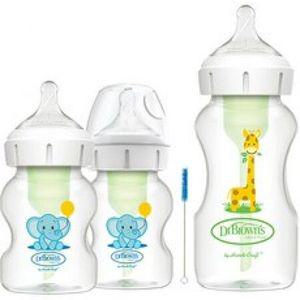 닥터브라운 데코PP젖병150ml 2p+270ml 1단계 화이트