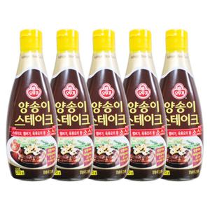 오뚜기 양송이 스테이크 소스 270g 5개