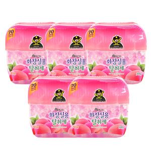 산도깨비 화장실용 탈취제 피치 300g X 5개