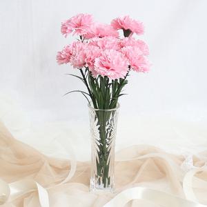 리얼 카네이션 조화 꽃 한송이 어버이날 성묘조화 납골당꽃 인테리어 장식