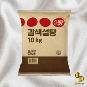 식자재왕 황설탕 갈색설탕 중백당 대용량 10kg