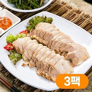 [자연맛남][자연맛남] 야들야들 삼겹살 보쌈수육(족발양념) 400gx3팩 총1.2kg