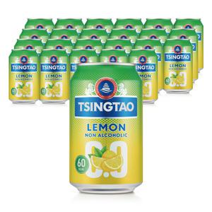 칭따오 레몬 330ml 24개 무알콜 논알콜 맥주맛 음료