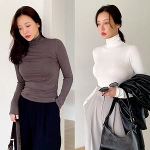 [2종세트] 여성 기본 이너 목폴라 하나가격에 두개 구매찬스 무료배송