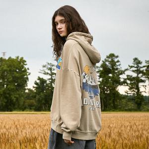 플루크 마운틴 어드벤처 크랙 후드 티셔츠 FHT710 / 5color W