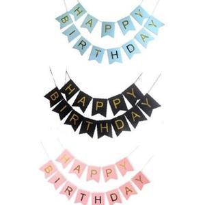 특별한 러블리 레터링 축하 파티 가랜드 생일 현수막