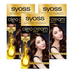 [헨켈]사이오스 올레오 염색약 4N 리치초콜릿 100g x 3박스
