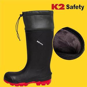 K2 남자 요딩 방한 안전장화 겨울 털 미끄럼방지 안전화 겨울용 작업화 빅사이즈 건설 현장 낚시