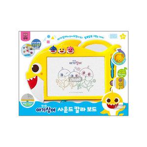 핑크퐁 아기상어 사운드 칼라보드 도장놀이 동요 그리기 보드판 선물