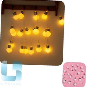더제이 LED 앵두 줄조명 USB 가랜드 인테리어 조명 전구 20구 (3m) 가랜드장식 생일꾸미기 무드등