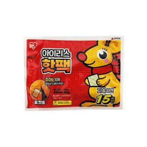 아이리스 손난로 핫팩 대용량 휴대용 겨울 포켓용 100g x 20개