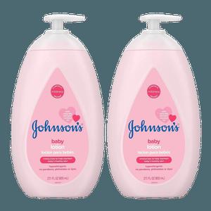 존슨즈 베이비 로션 코코넛 오일 800ml 2팩