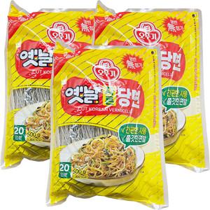 오뚜기 옛날 자른 당면 500g 3개