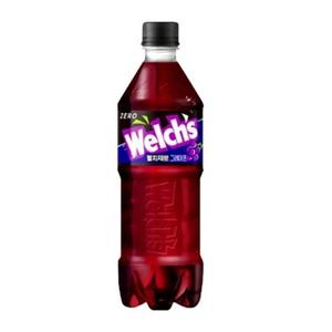 [웰치스] 웰치스 제로 포도 600ml 24입 대량 소량.