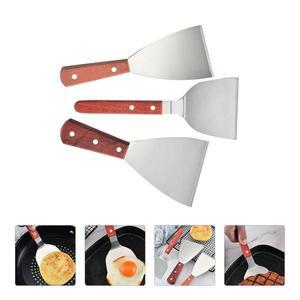 스패츌러 주걱 바베큐 철판 제빵 도구 그릴 터너 요리 파쇄 케이크