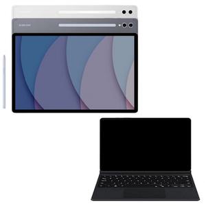 갤럭시탭S10 플러스 5G 512G+키보드북커버 정품패키지/실버색상/사은품증정