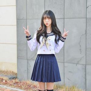 [JHORS0U5_51]교복몰 일본여고생 세라복 세트 (긴팔)
