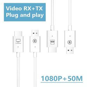 무선 HDMI 비디오 송신기 및 리시버 확장기 디스플레이 USB 어댑터 TV 스틱 모니터 프로젝터 스위치 PC용