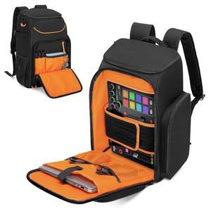 RODECaster Pro /RODECaster Pro II /RC Duo, 마이크용 DJ 믹서 여행 가방 케이스 및 기타 팟캐스트 장비와 호환되는 PGmoon 오디오 믹서 백팩(특허 디자인)