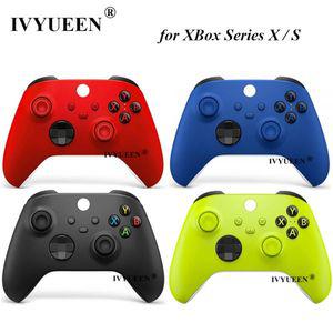 IVYUEEN 고품질 교체 하우징 쉘 Xbox 시리즈 S / X 컨트롤러 레일 패널 페이스 플레이트 커버 LB RB LT RT