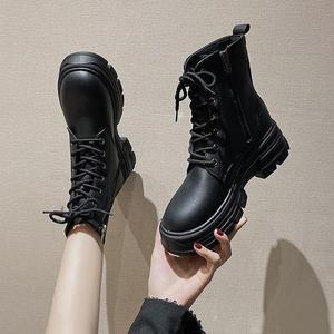 [BZI4LK0K_51IM]로우힐 가을 발목부츠 발목구두 봄신발
