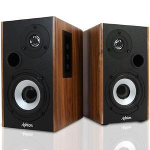 [JHP1081Q_51BQ]애쉬톤 스테레오스피커 북쉘프 Wood 2채