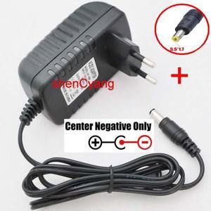 12V1.5A AC/DC 12V 1500mA 스위칭 전원 공급 장치 어댑터 역 극성 네거티브 내부 EU 플매트 카펫 러그 5.5