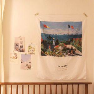 모네 명화 패브릭 포스터 그림 벽 인테리어 액자