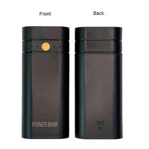 18650 USB C타입 배터리 충전기 케이스  DIY 박스  휴대폰 핸드폰 전자 미포함  5V 2A  6000mAh  2X