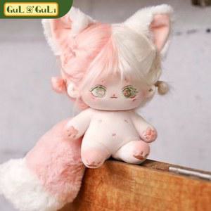 10cm 20cm 아이돌인형 분홍여우 솜인형 무속성