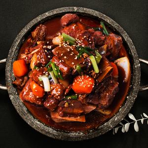 한돈 매콤 돼지갈비찜 1kg*2팩