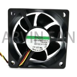 무소음 자기 부상 냉각 FAN 팬 GM1206PTV2-A 6025 DC12V 1.0W 6cm 3 라인 60mm