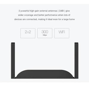 Mi 라우터용 300M 네트워크 확장기 리피터 전력 Roteador 2 안테나 Wi-Fi- 호환 샤오미 와이파이 원격 제어
