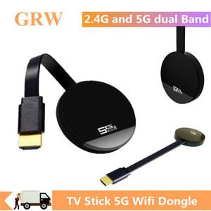 오네어 크롬캐스터 Grwibeou 5G TV 스틱 풀 HD 무선 어댑터 Wifi 디스플레이 동글 Mirascreen 미러 Miracast Airplay 프로젝터 용 DLNA 수신기