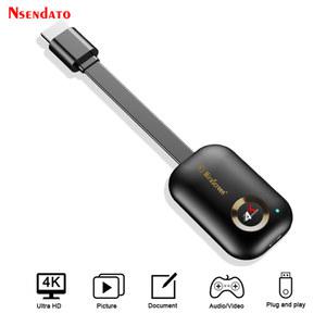 오네어 크롬캐스터 Mirascreen G9 플러스 5G 4K 무선 HDMI 호환 TV 스틱 어댑터, 와이파이 디스플레이 수신기 동글, 미라캐스트 에어플레이 모니터용
