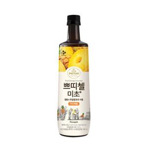 쁘띠첼 미초 파인애플 900ml 3개