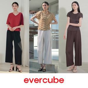 [비밀상점]목동[런칭가 179000원] 에바큐브 클래식 플리츠 팬츠
