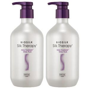 실크테라피 샤인트리트먼트 플러스 화이트머스크, 500ml, 2개