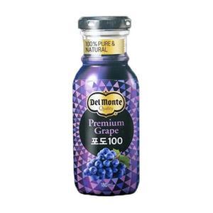 델몬트 프리미엄 포도100 180ml 12병 x 2set